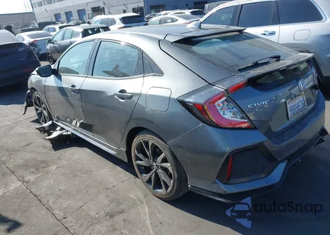 2019 Honda Civic Sport из США, поврежденный, VIN SHHFK7H47KU419826